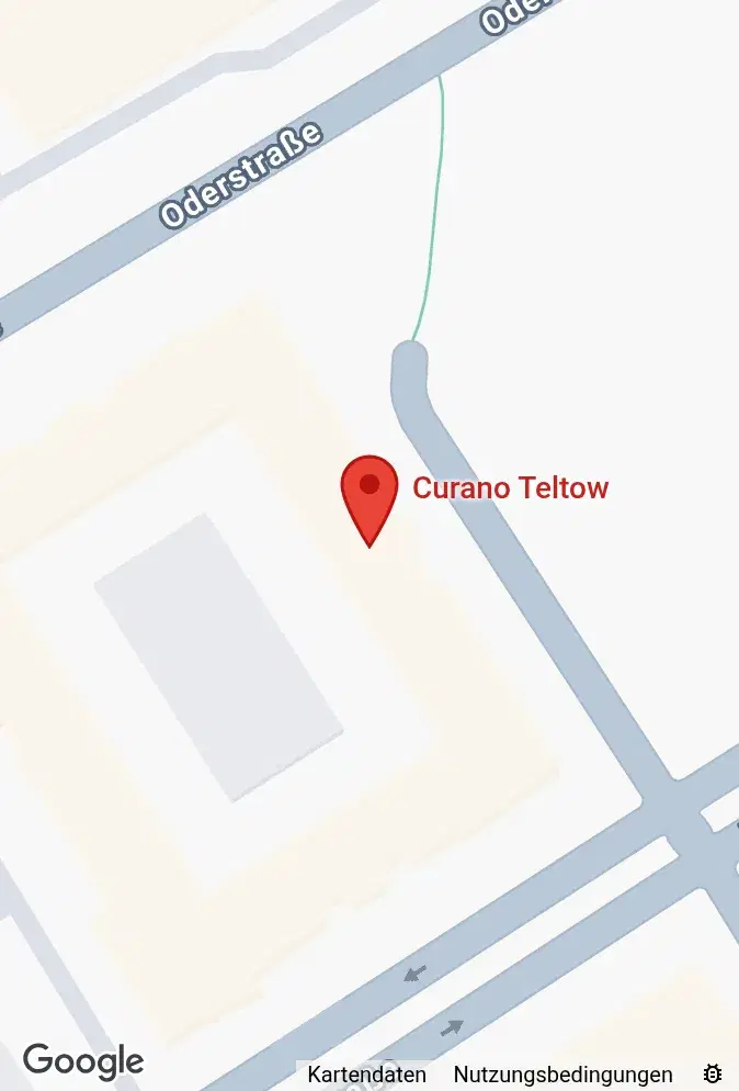 Karte: Curano Teltow, Rheinstr. 7F, 14513 Teltow